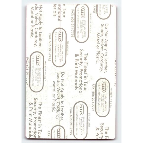 Aerosmith Pump Backstage Pass 1989 - 1991 Cloth Fabric Stagehand Crew Hard Rock - Picture 2 of 2